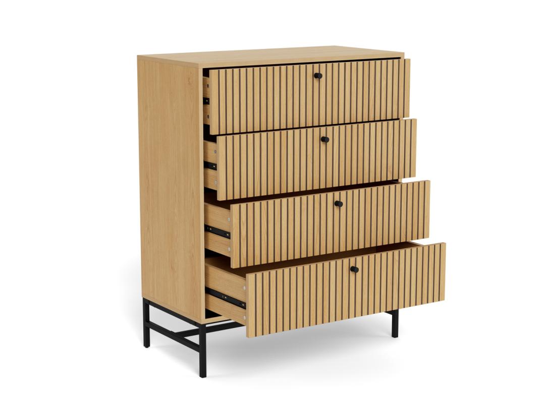 Ladekast Rieronte Naturel 80,6 cm - Afbeelding 5