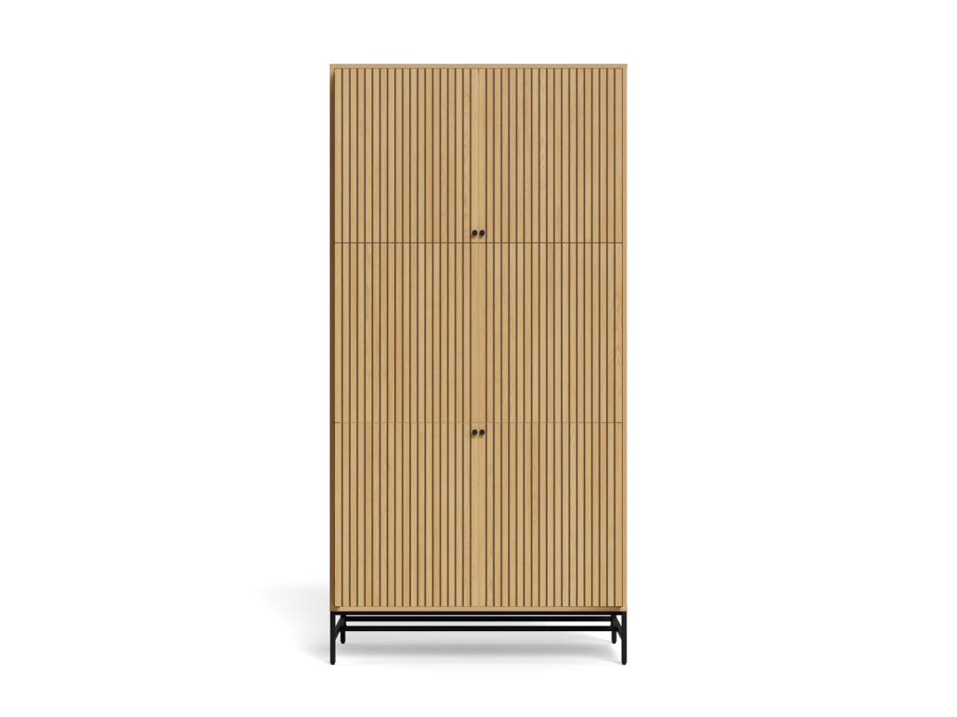 Kledingkast Jooris Naturel 99 cm
