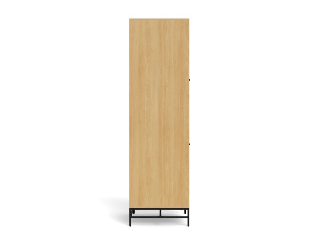 Kledingkast Jooris Naturel 99 cm - Afbeelding 2
