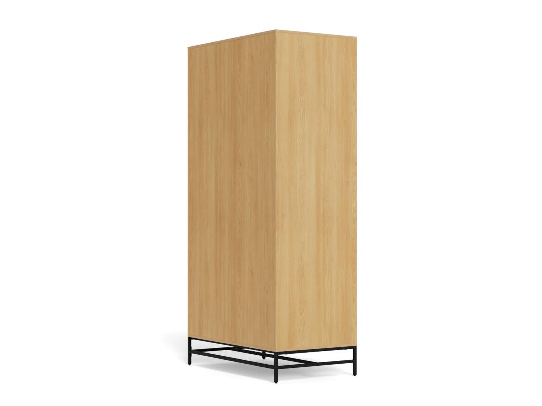 Kledingkast Jooris Naturel 99 cm - Afbeelding 3