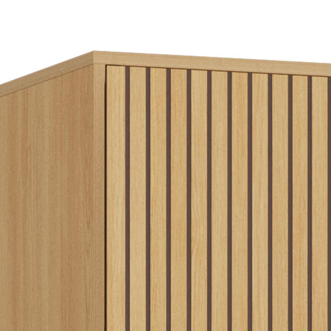Kledingkast Jooris Naturel 99 cm - Afbeelding 5