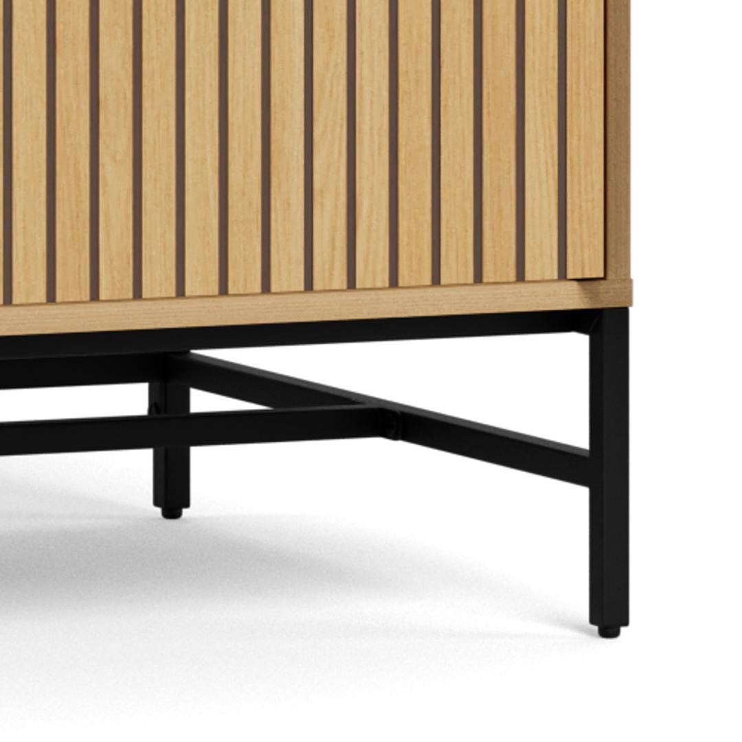 Kledingkast Jooris Naturel 99 cm - Afbeelding 7