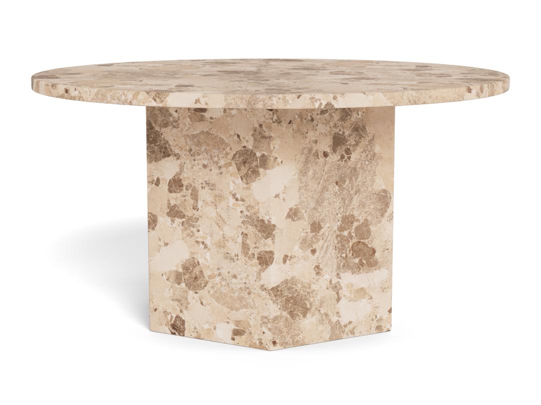 Salontafel Jelti Marmer Ø80 cm - Afbeelding 2