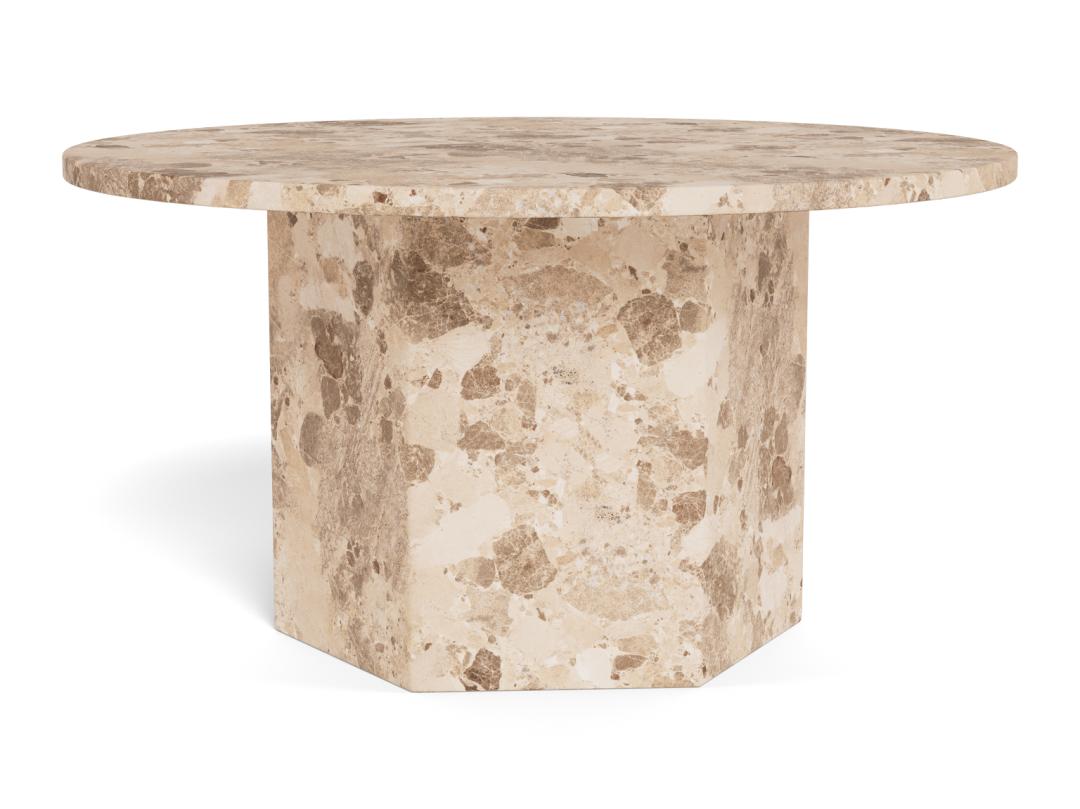 Salontafel Jelti Marmer Ø80 cm - Afbeelding 3