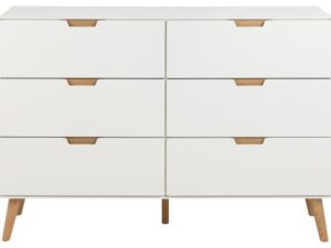Ladekast Ceiler Wit 135 cm
