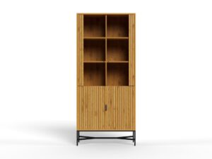Vitrinekast Raandio Naturel 80 cm