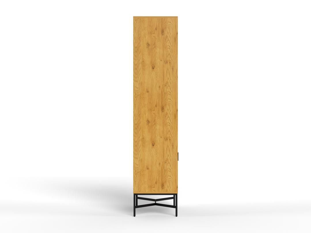 Vitrinekast Raandio Naturel 80 cm - Afbeelding 2