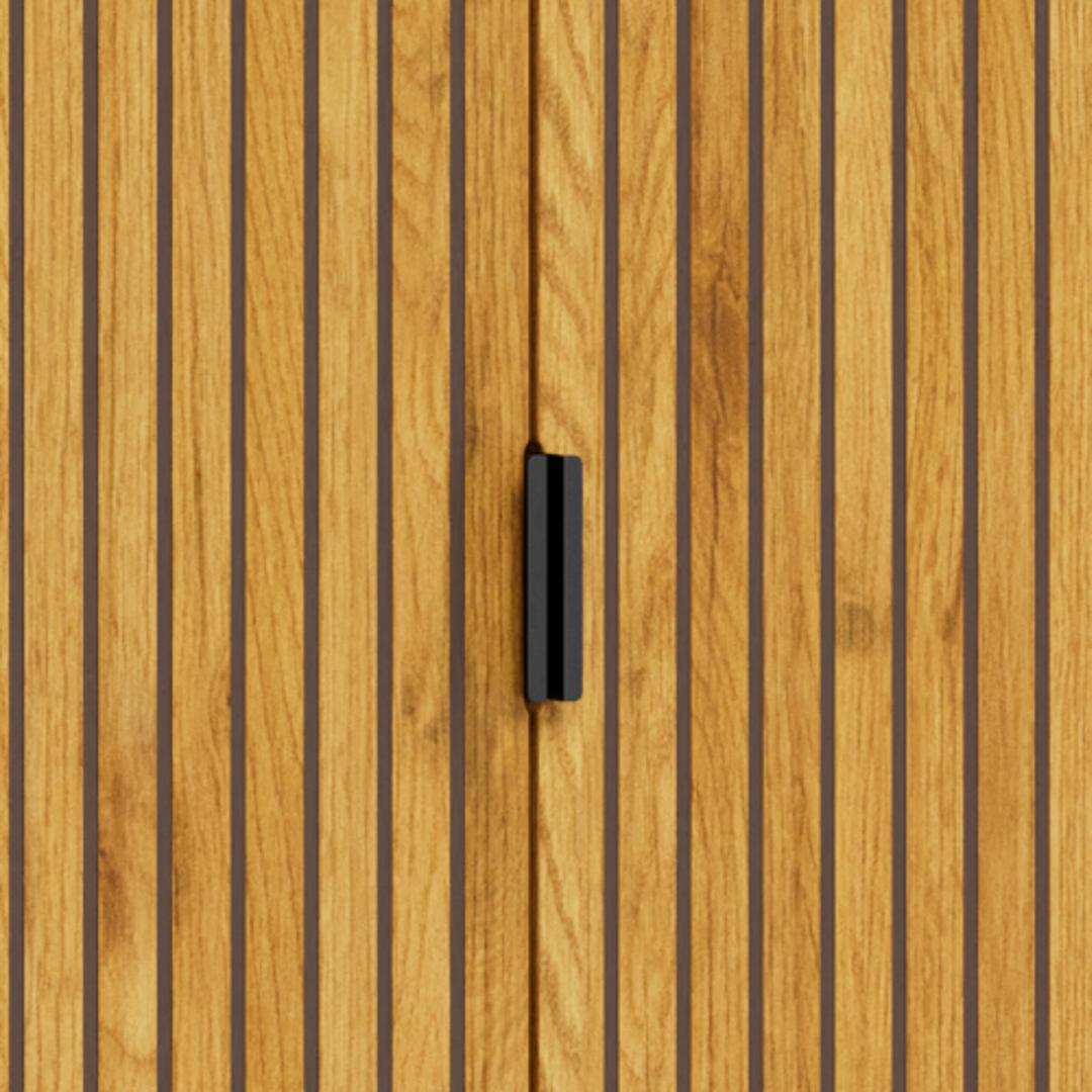 Vitrinekast Raandio Naturel 80 cm - Afbeelding 7