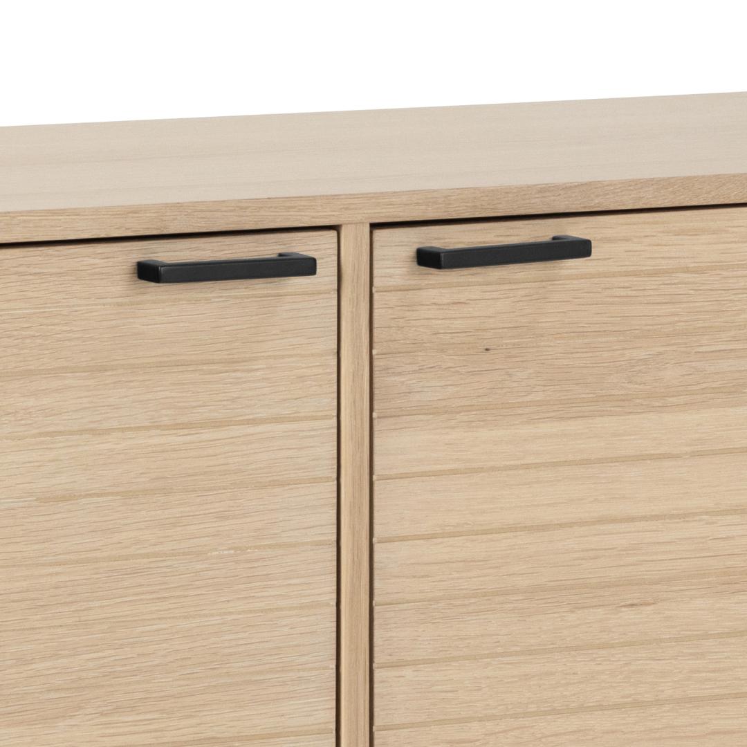 Dressoir Findero Wit 180 cm - Afbeelding 3