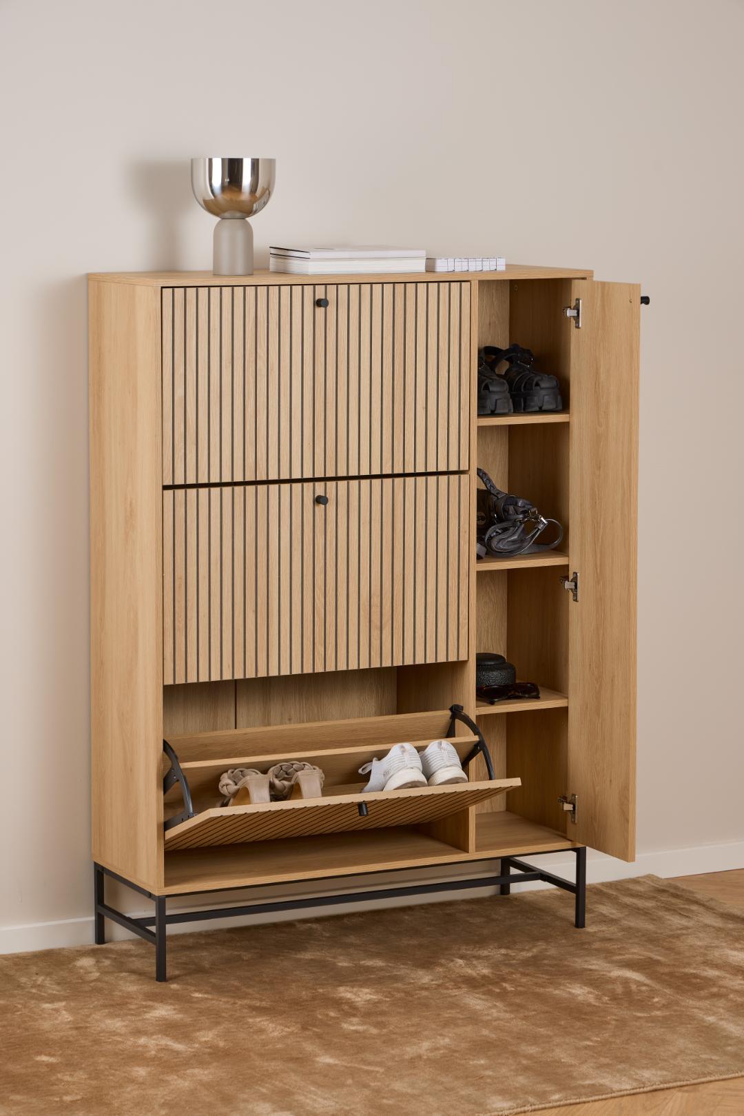 Schoenenkast Jeelvund Naturel 98,7 cm - Afbeelding 13