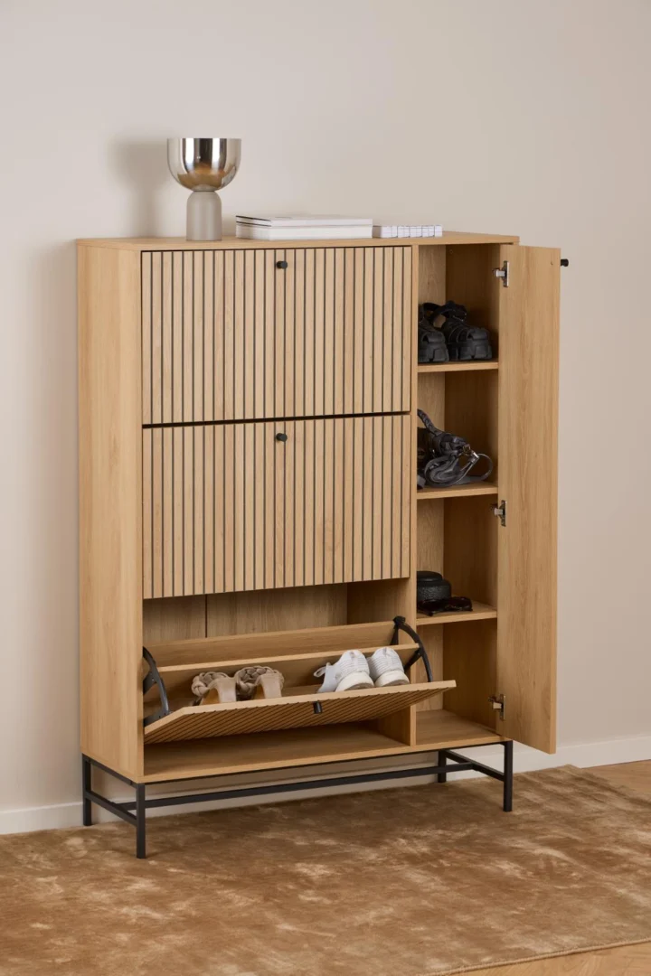 Schoenenkast Jeelvund Naturel 98,7 cm - Afbeelding 13