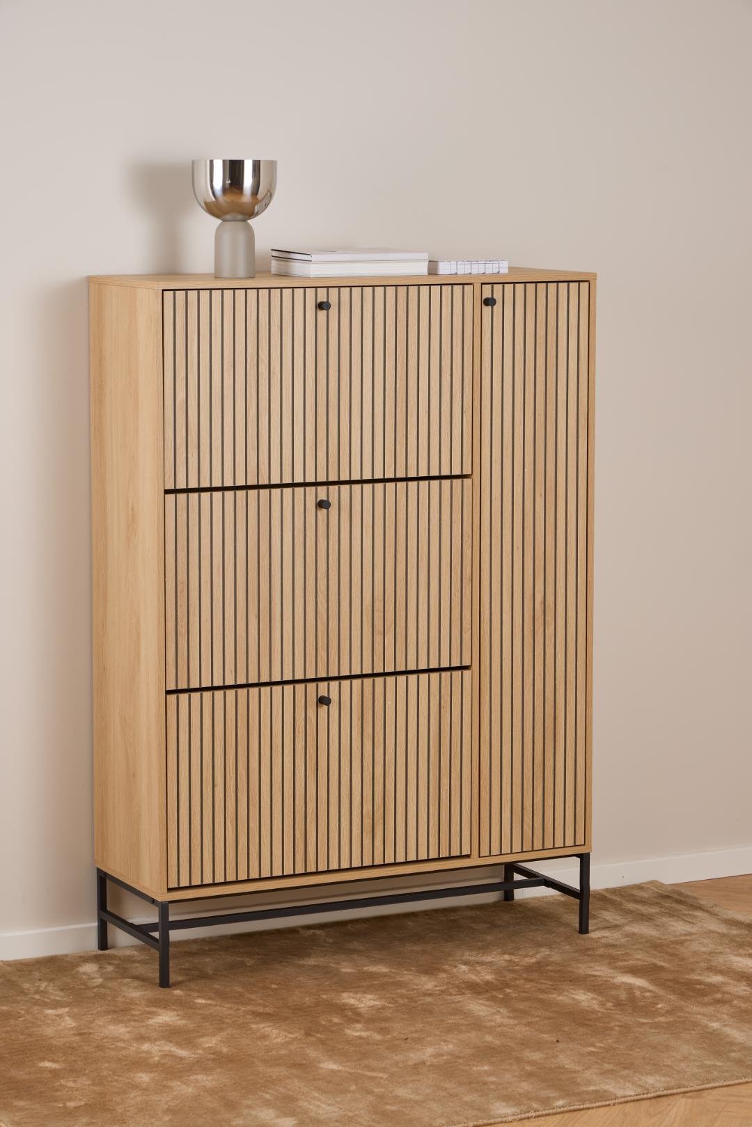 Schoenenkast Jeelvund Naturel 98,7 cm - Afbeelding 10