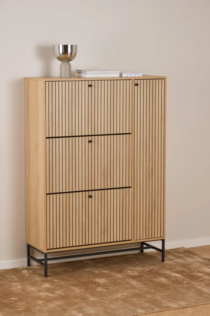 Schoenenkast Jeelvund Naturel 98,7 cm - Afbeelding 10