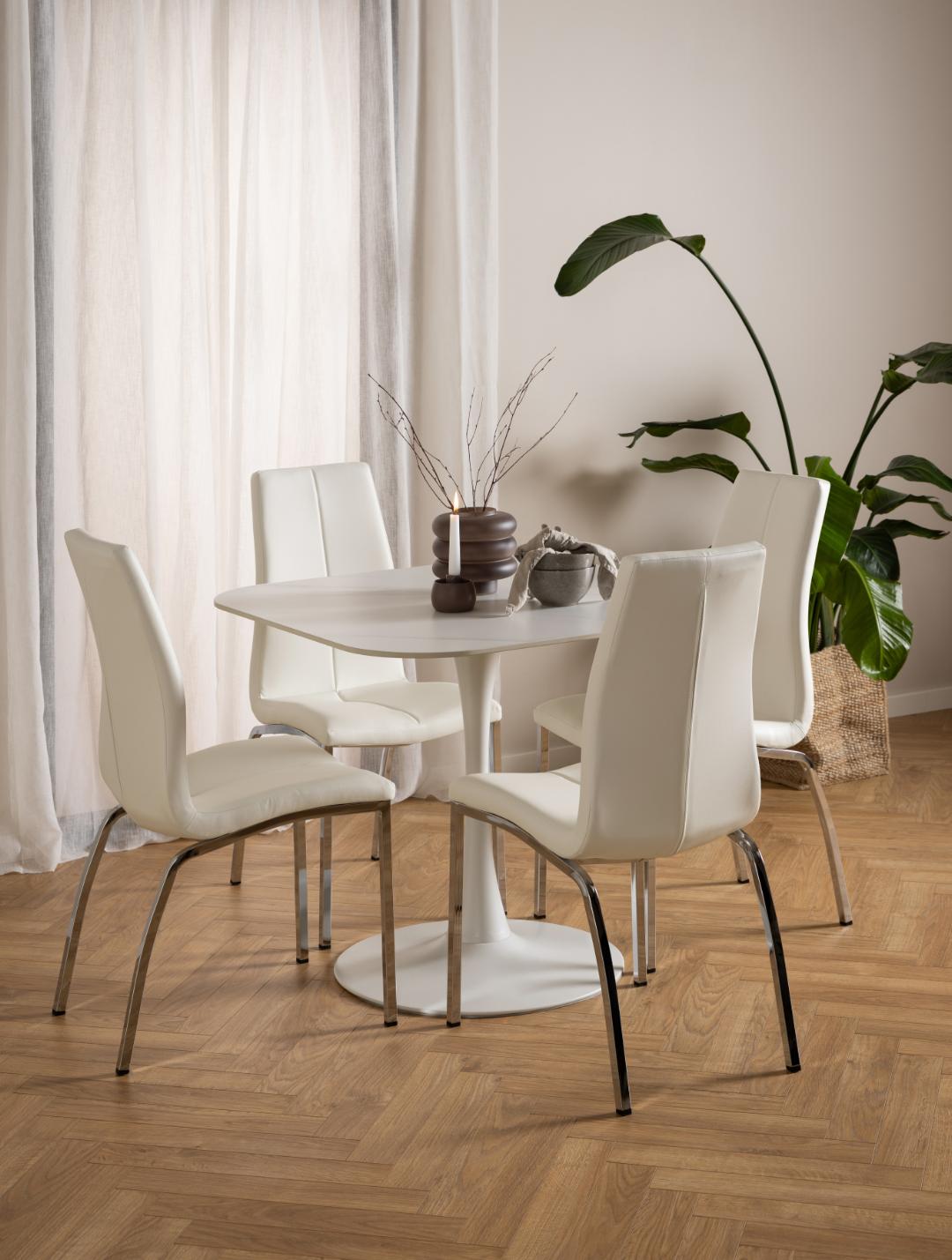 Eettafel Zaunsia Keramiek 90 cm - Afbeelding 6