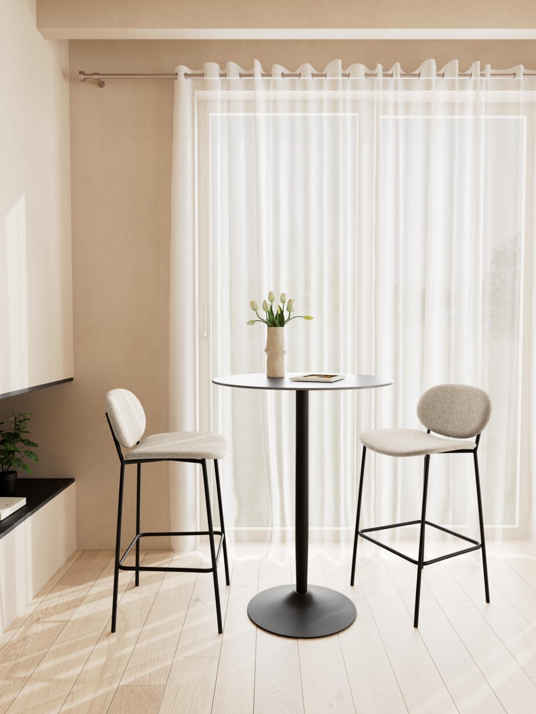 Bartafel Mirmund Keramiek Ø80 cm - Afbeelding 8