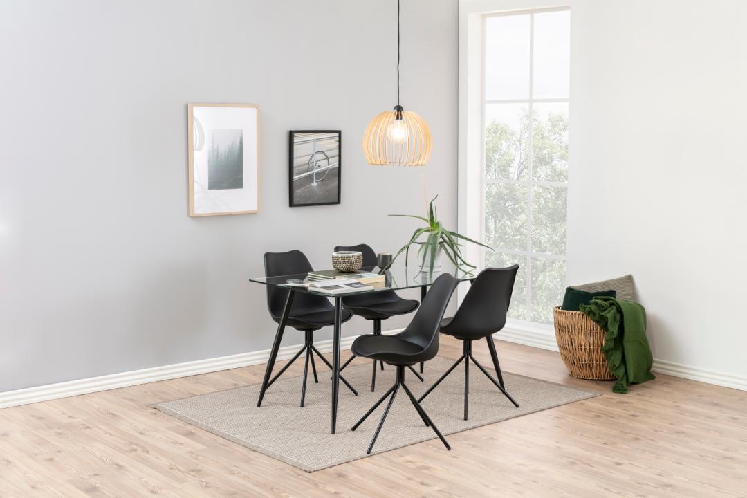 Eettafel Klonis Glas 140 cm - Afbeelding 5