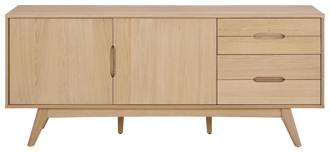Dressoir Haunella Wit 180 cm