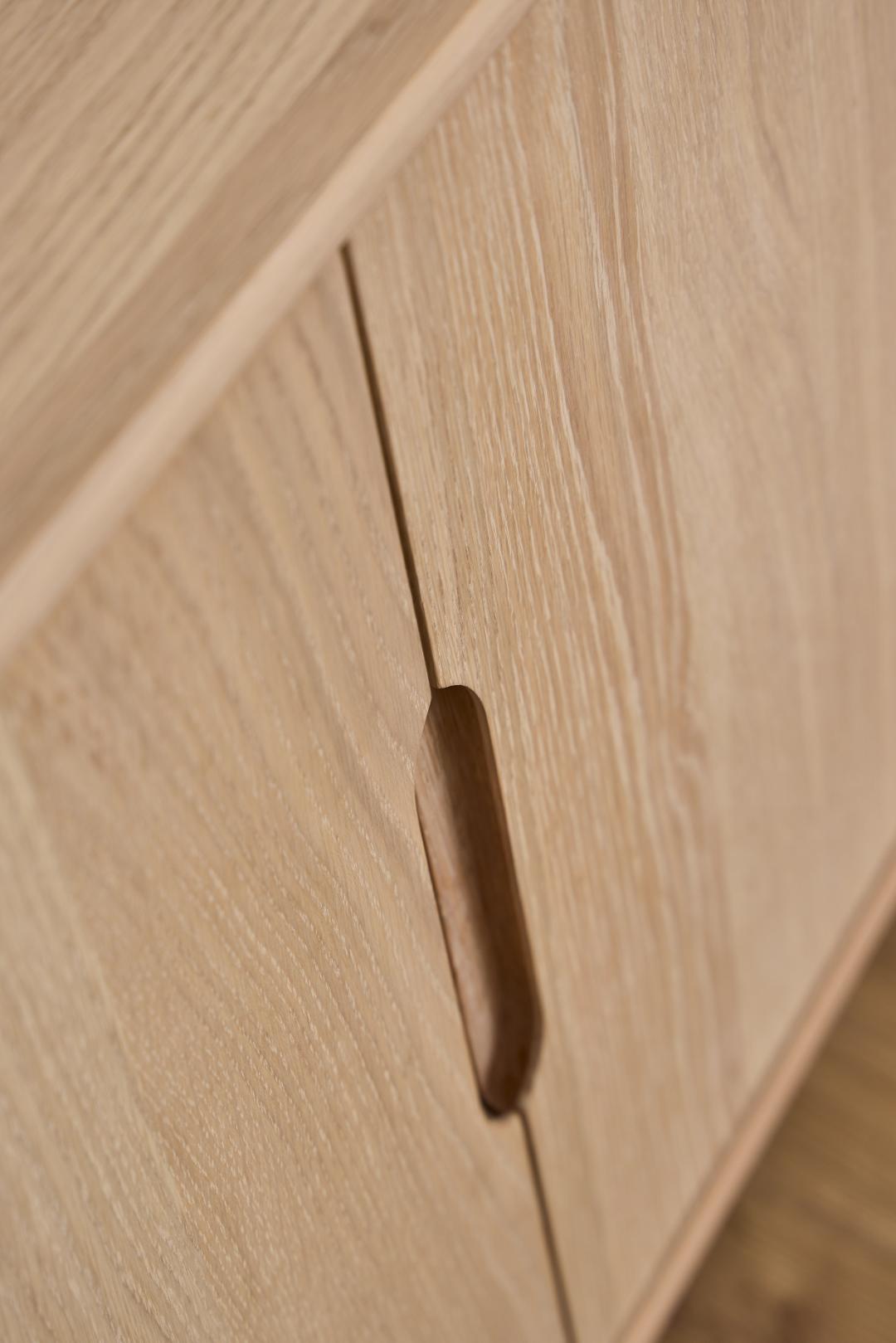 Dressoir Haunella Wit 180 cm - Afbeelding 9