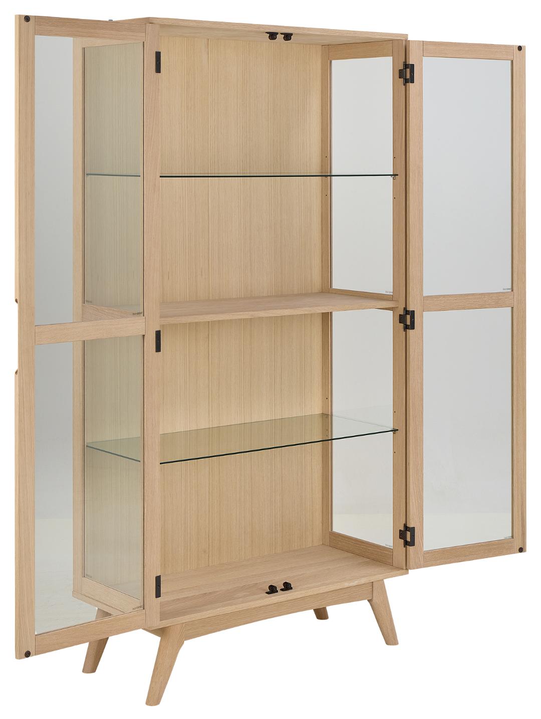 Vitrinekast Falik Wit 94 cm - Afbeelding 3