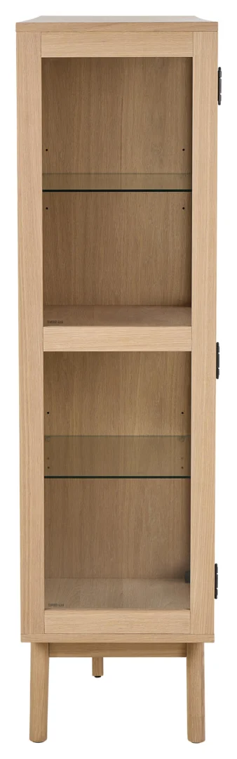 Vitrinekast Heinnea Wit 140 cm - Afbeelding 2