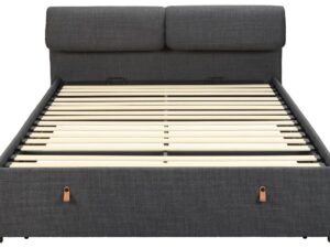 Bed Peilvello Grijs 160x200