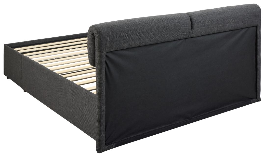 Bed Peilvello Grijs 160x200 - Afbeelding 2