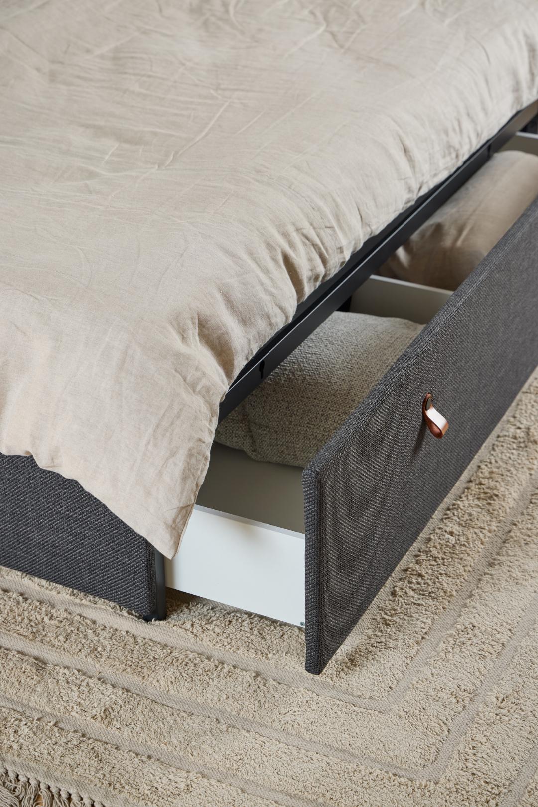Bed Peilvello Grijs 160x200 - Afbeelding 12