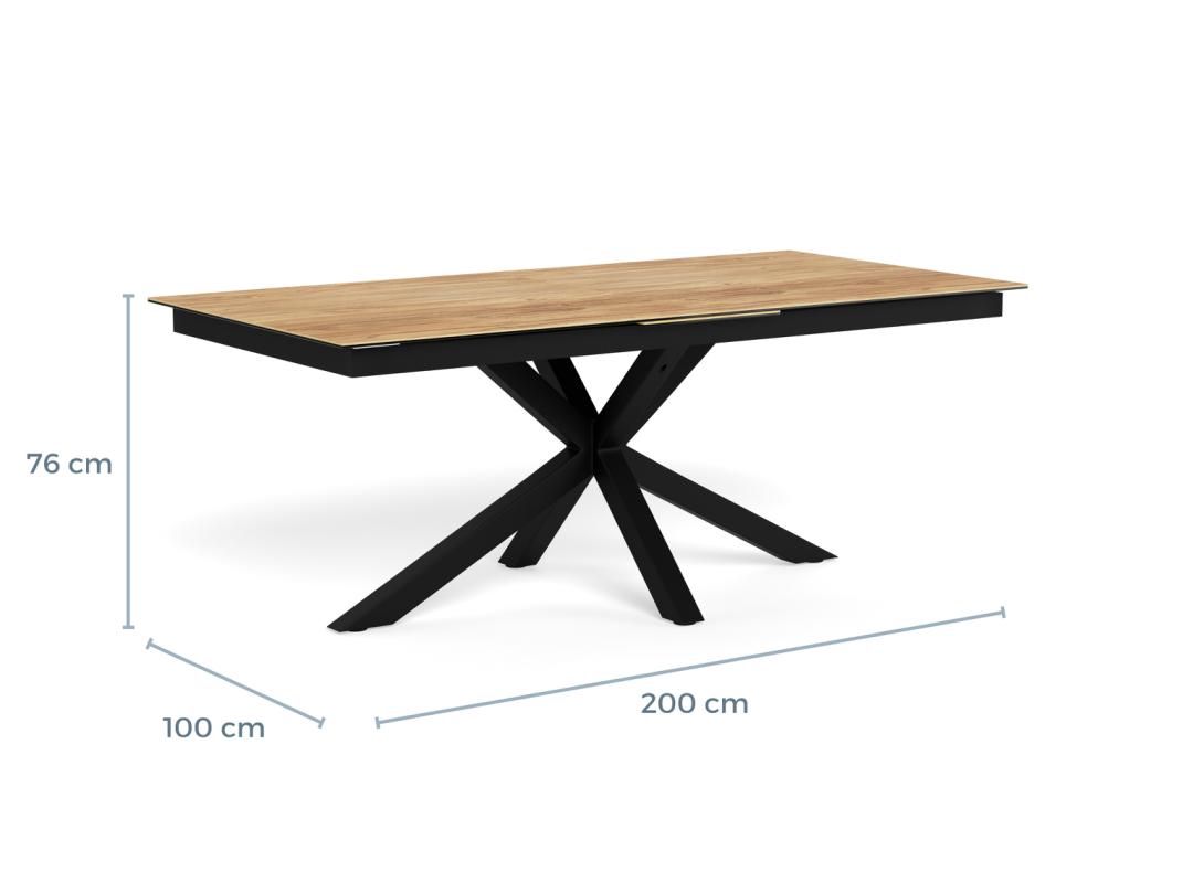 Eettafel Skaaskira Keramiek 240 cm - Afbeelding 9