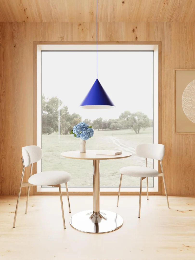 Cafétafel Klielly MDF Ø80 cm - Afbeelding 4