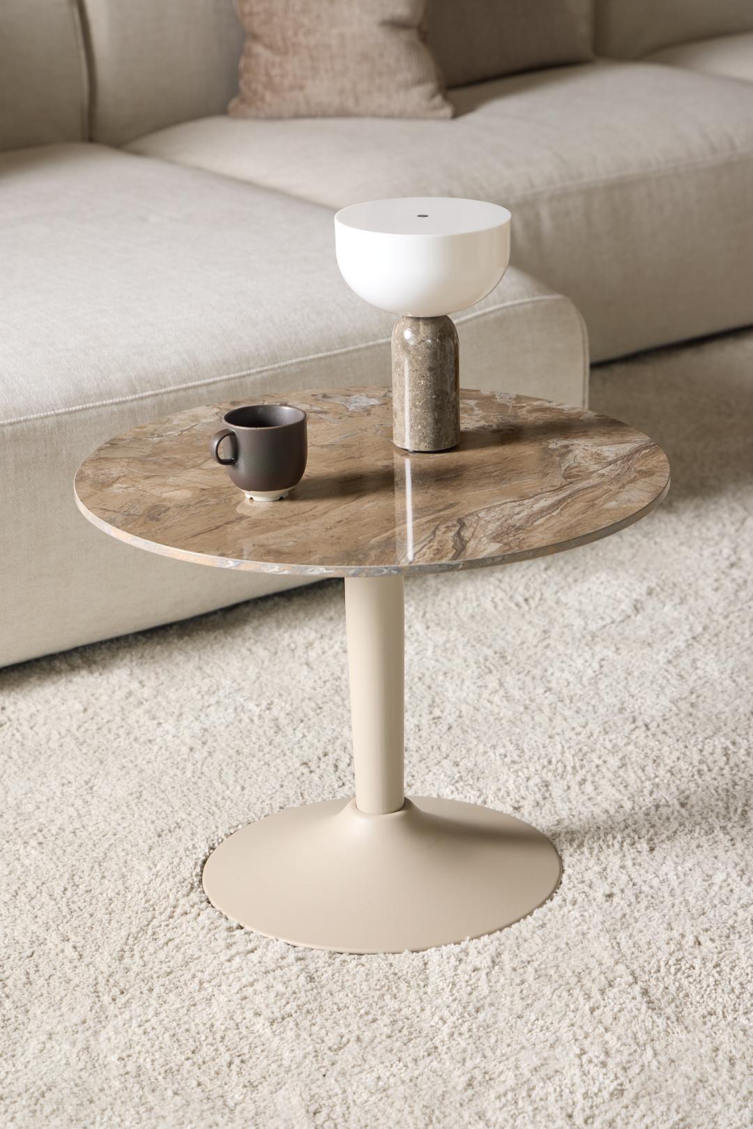 Salontafel Steevil Keramiek Ø60 cm - Afbeelding 5