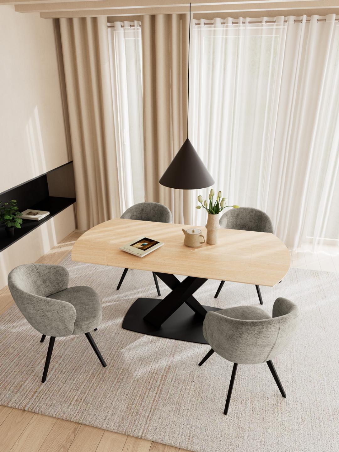 Eettafel Sostal Keramiek 180 cm - Afbeelding 8