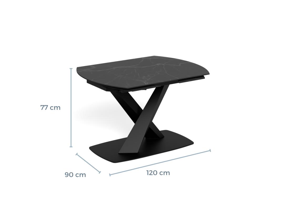 Eettafel Huder Keramiek 180 cm - Afbeelding 8