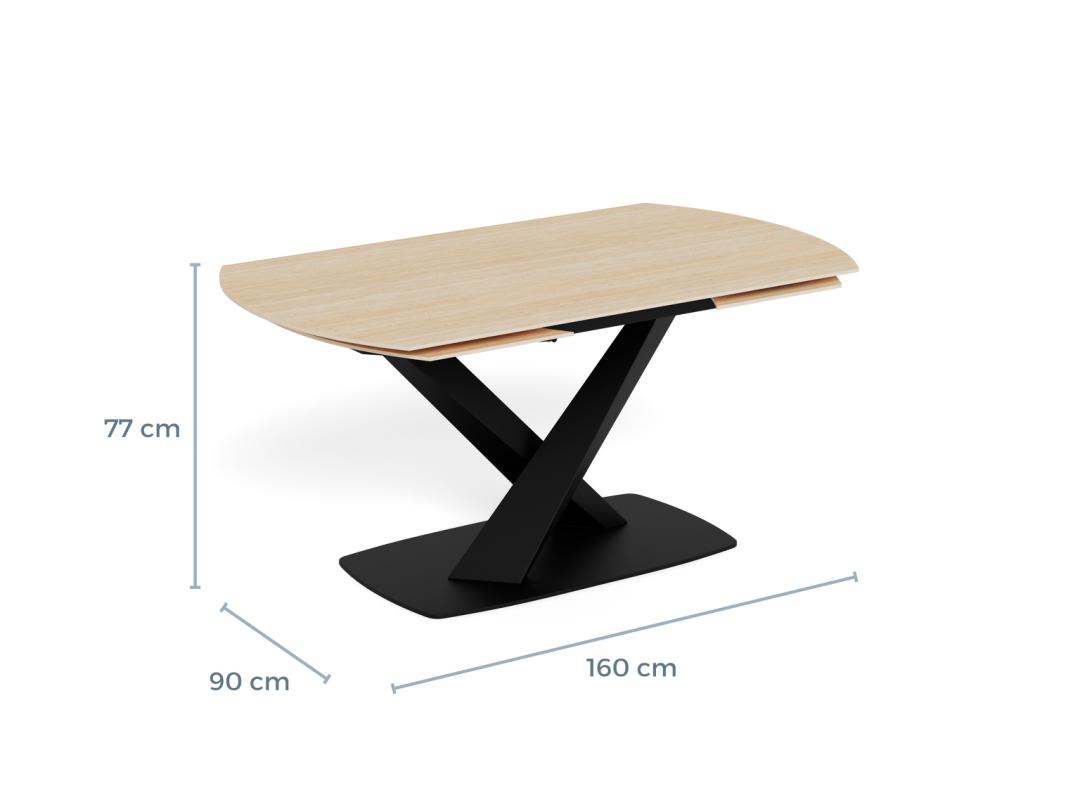 Eettafel Loordane Keramiek 240 cm - Afbeelding 8