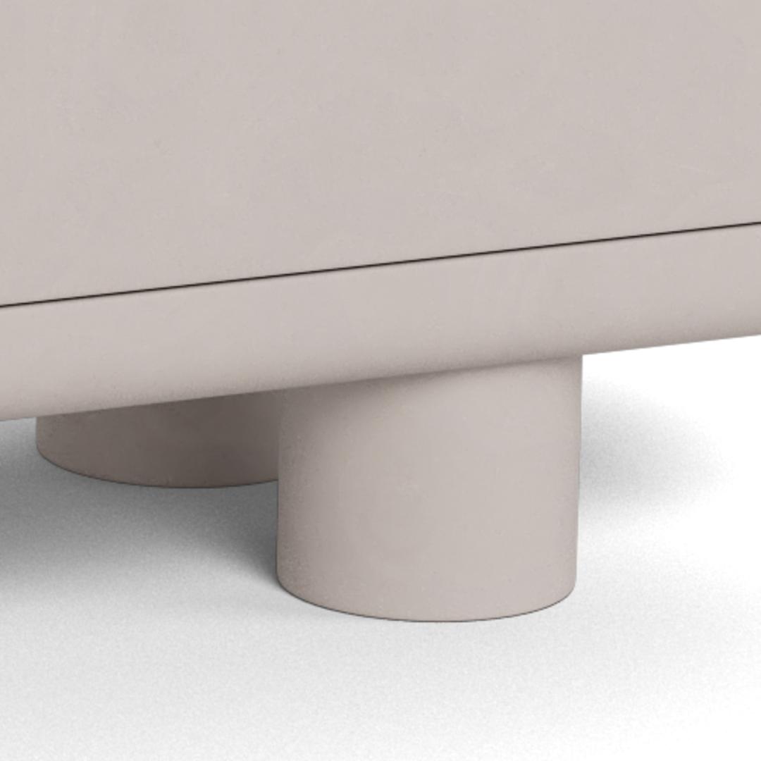 TV-meubel Haantonte Grijs 160 cm - Afbeelding 7