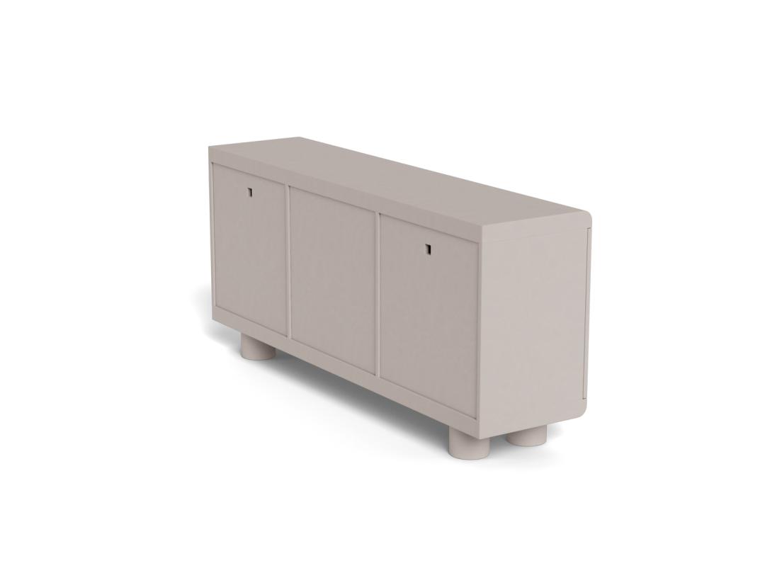 Dressoir Flaskoro Grijs 160 cm - Afbeelding 3