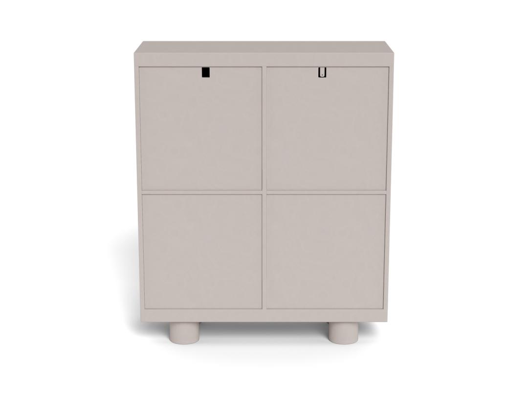 Kast Torura Grijs 100 cm - Afbeelding 4