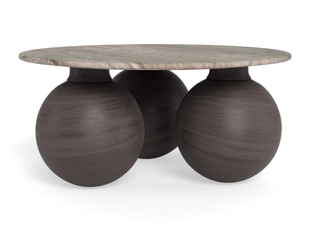 Salontafel Vondello Marmer Ø95 cm - Afbeelding 4