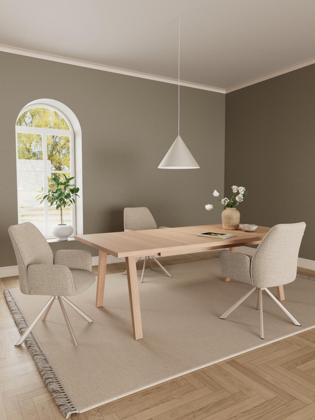 Eettafel Callira Wit 310 cm - Afbeelding 10
