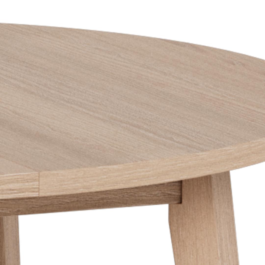 Eettafel Bevond Wit Ø120 cm - Afbeelding 7
