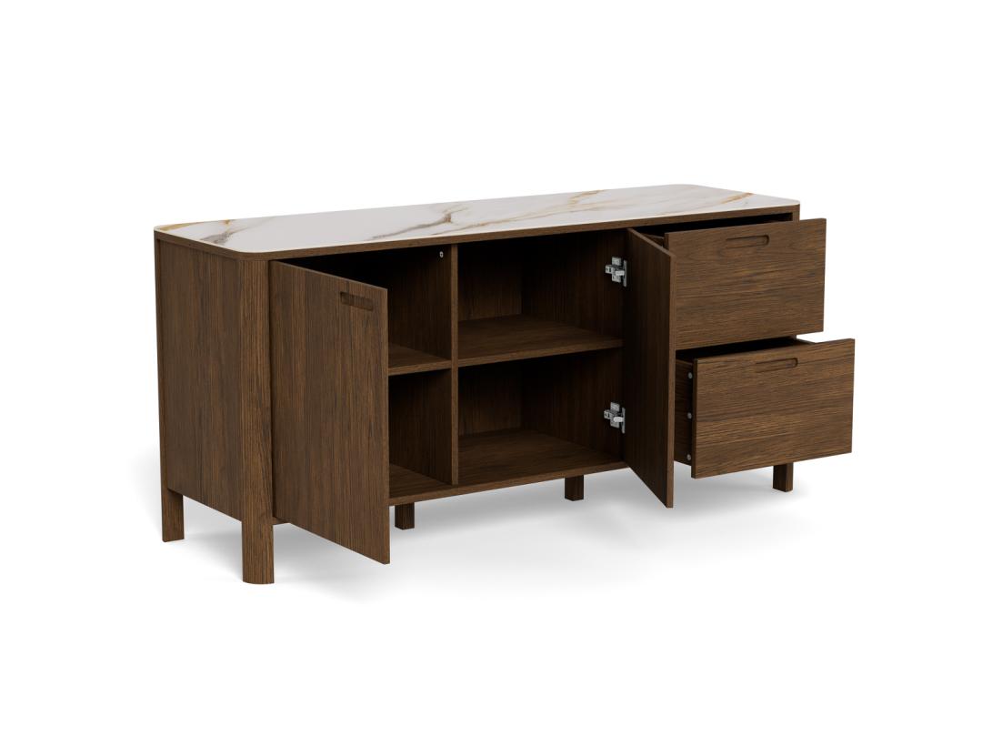 Dressoir Brierrone Crème 160 cm - Afbeelding 5