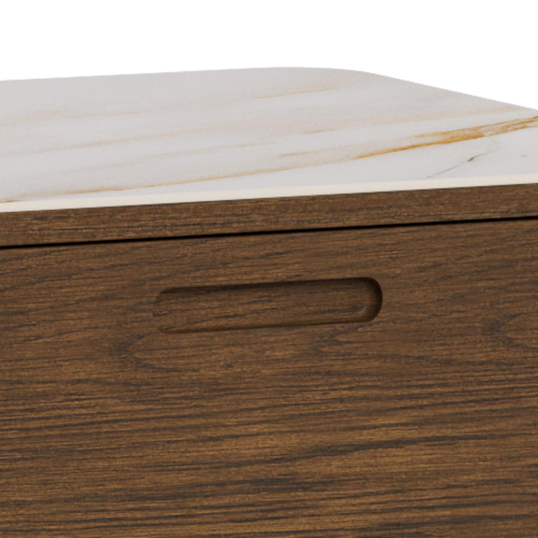 Dressoir Brierrone Crème 160 cm - Afbeelding 7