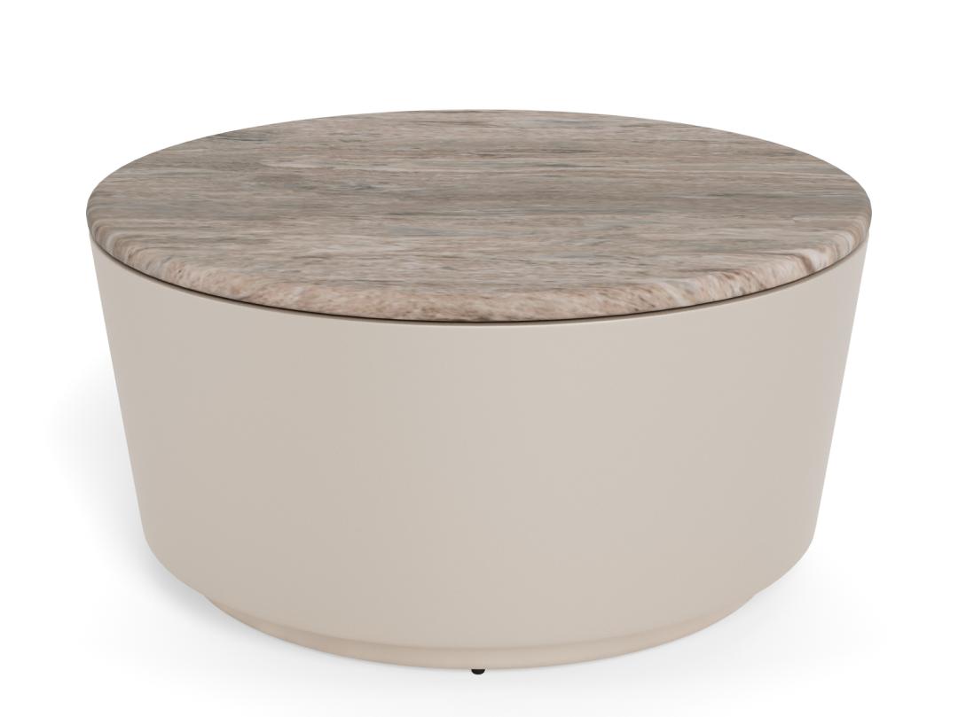 Salontafel Floommang Marmer Ø80 cm - Afbeelding 4