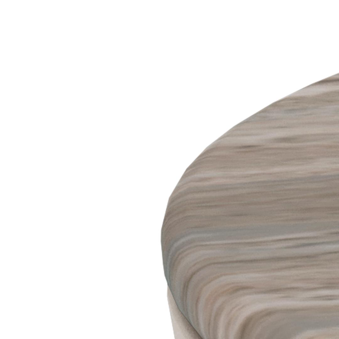 Salontafel Floommang Marmer Ø80 cm - Afbeelding 5