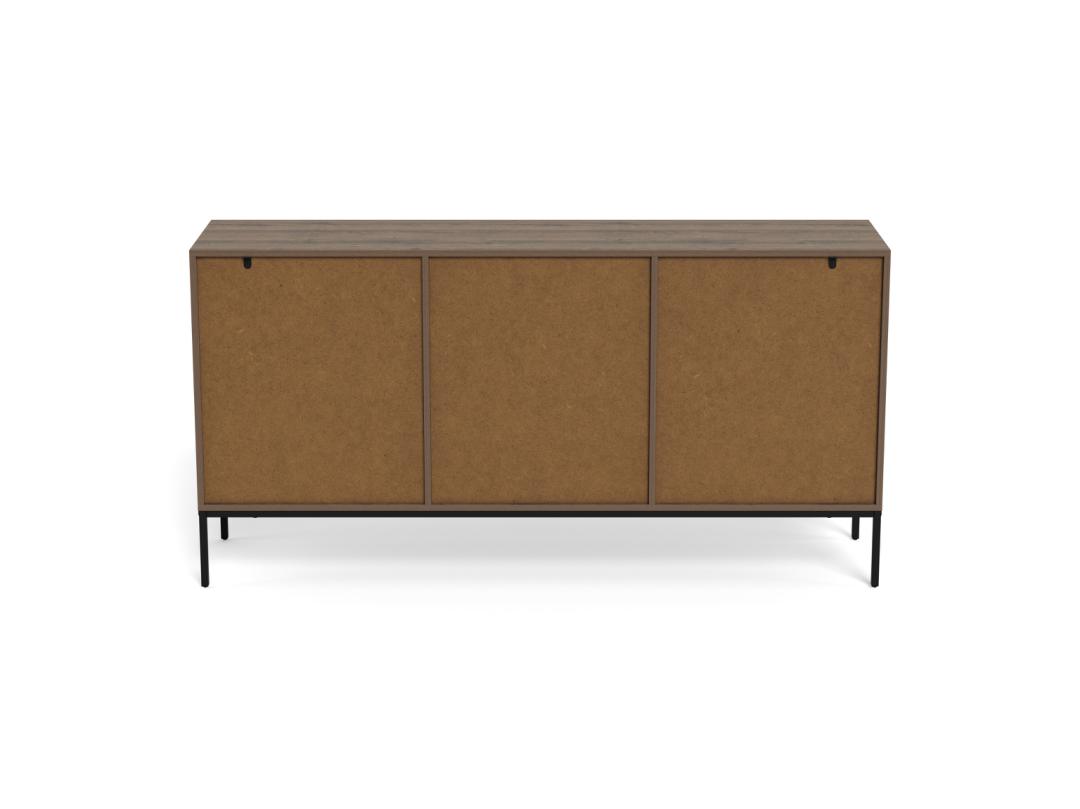 Dressoir Skaalia Rookgrijs 158 cm - Afbeelding 4