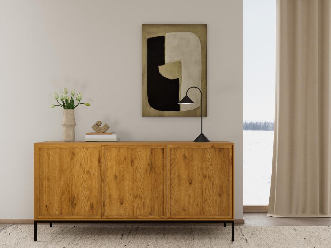 Dressoir Sleentine MDF 158 cm - Afbeelding 11