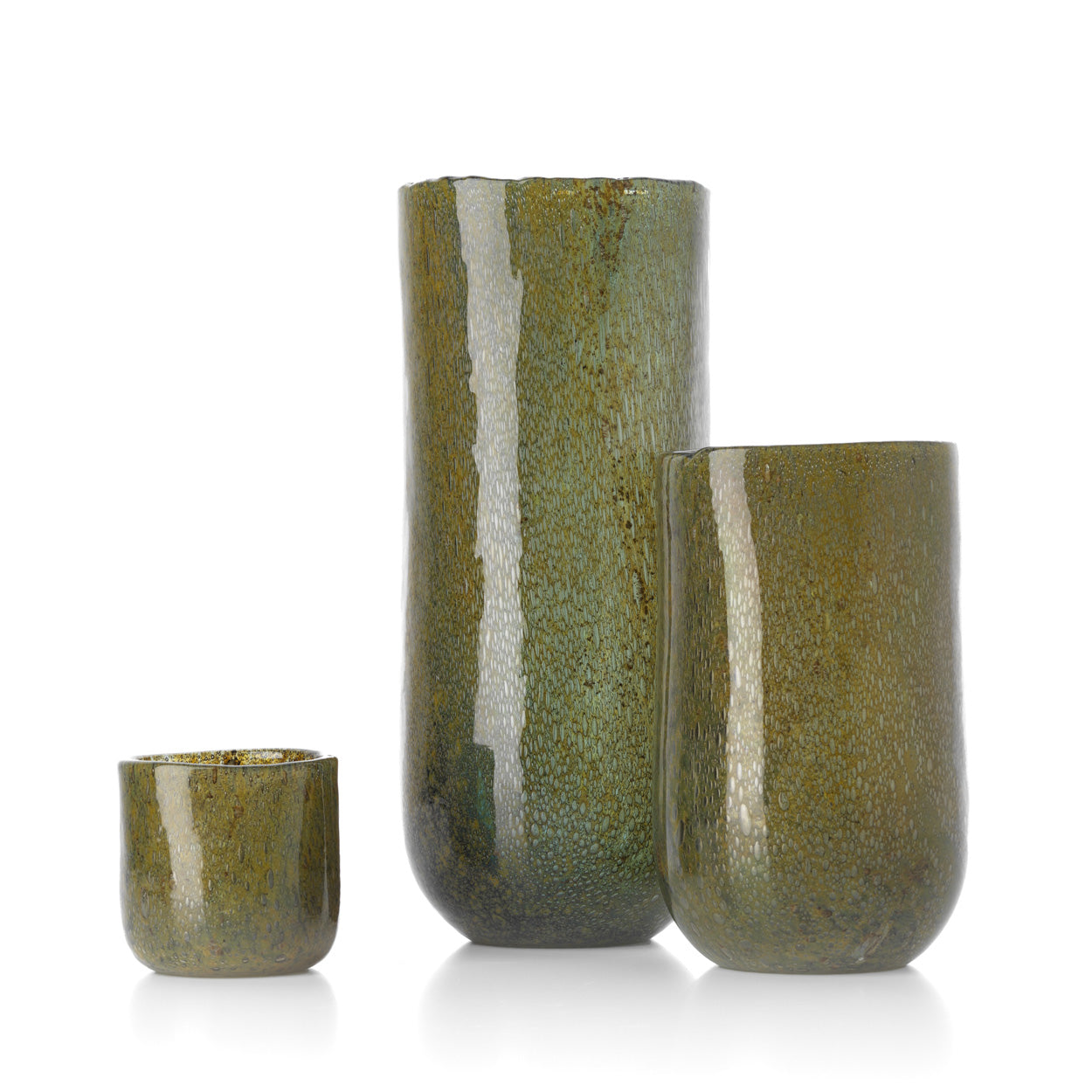 Kandelaar Naunes Glas Groen - Afbeelding 3