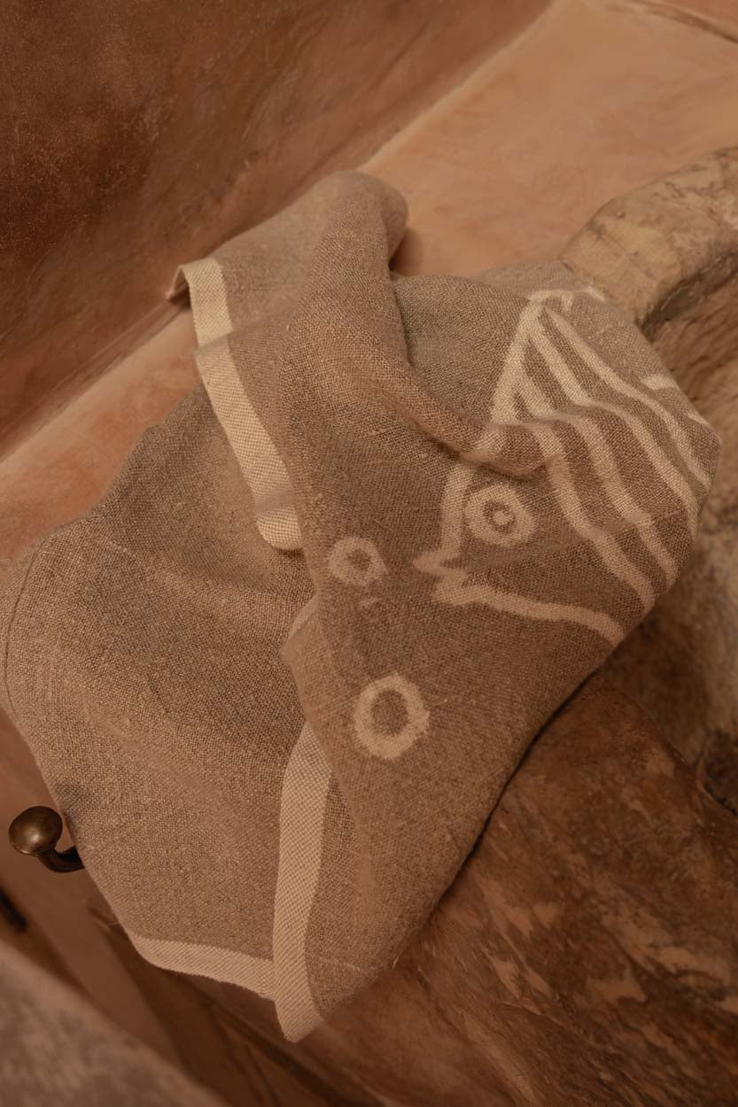 Decoratiefiguur Feirmena Linnen Naturel - Afbeelding 4
