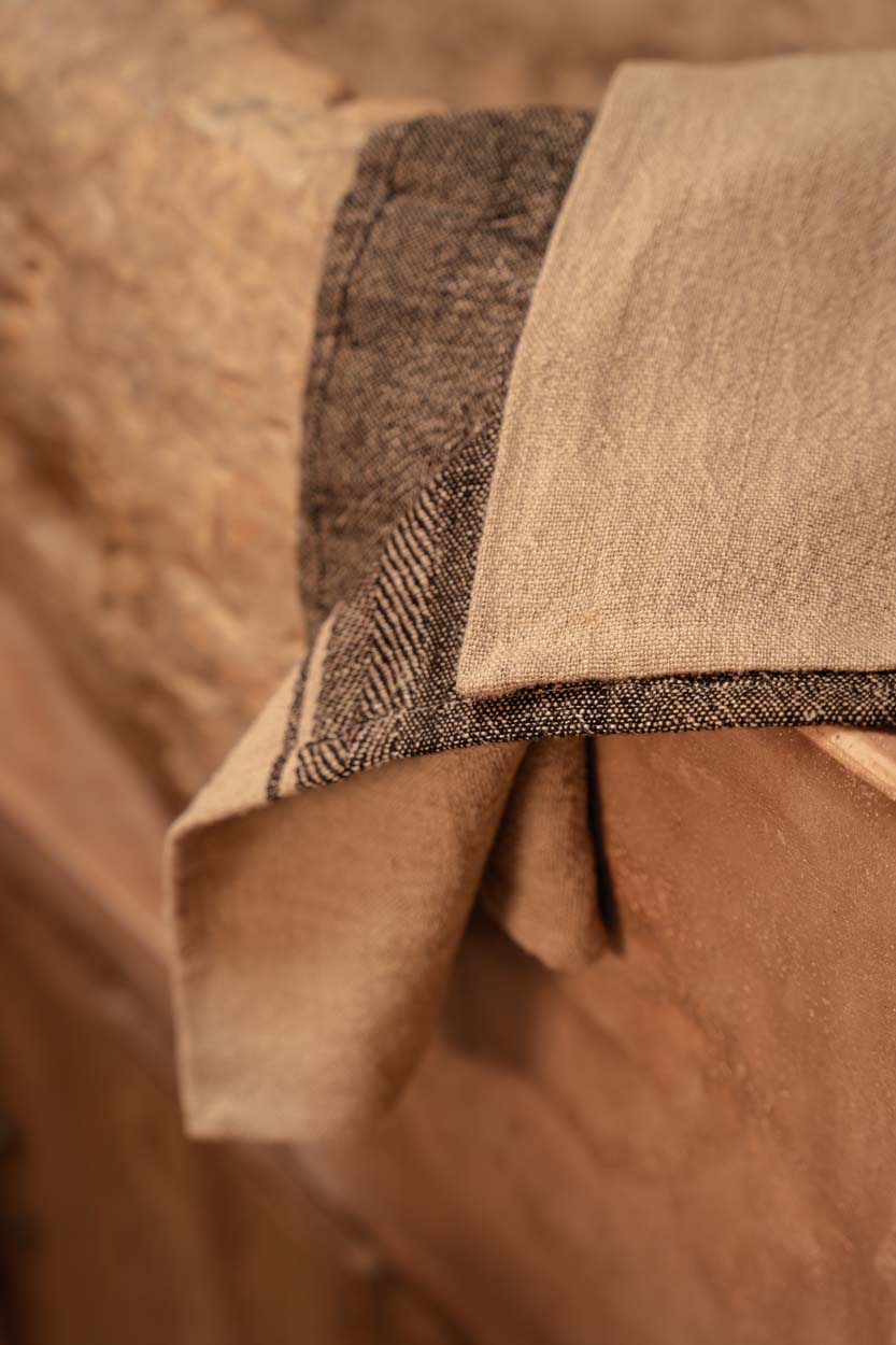 Woonaccessoire Slaultond Linnen Naturel - Afbeelding 2