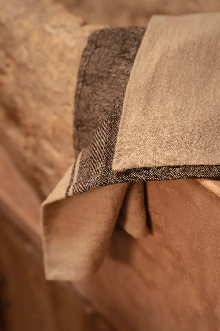 Woonaccessoire Slaultond Linnen Naturel - Afbeelding 2