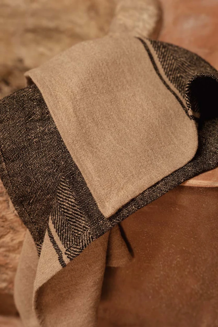Woonaccessoire Slaultond Linnen Naturel - Afbeelding 3
